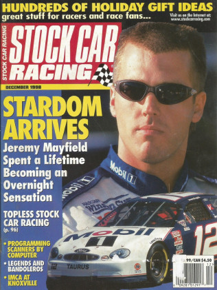 STOCK CAR RACING 1998 DEC - Mayfield, Tobias, Wallace, Harris Clash, Fredrickson